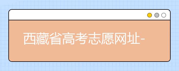 西藏省高考志愿網(wǎng)址-高考志愿填報(bào)技巧?注意這兩點(diǎn)！