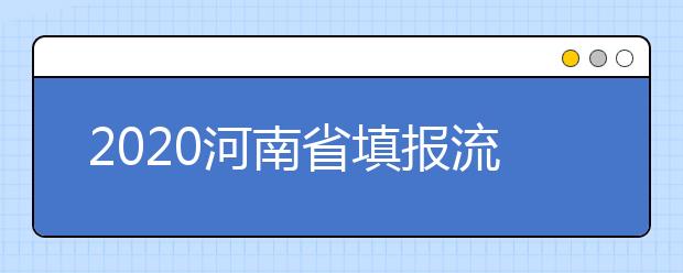 2020河南省填報流程是什么？河南省高考志愿怎么填？