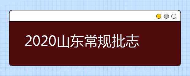2020山東常規(guī)批志愿填報是什么模式？常規(guī)批志愿填報錄取規(guī)則是什么？