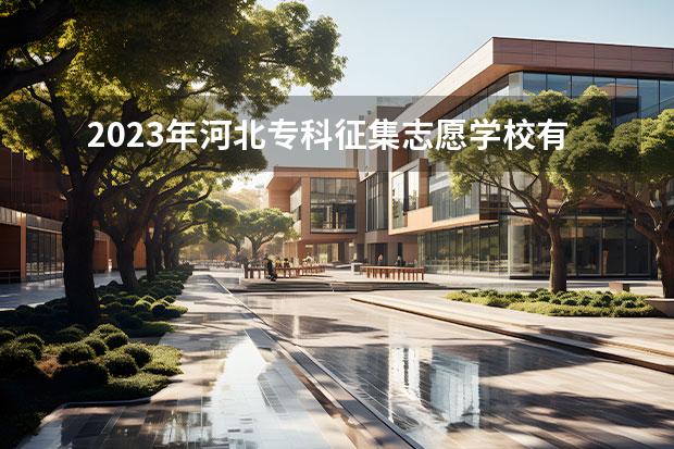 2023年河北?？普骷驹笇W(xué)校有哪些