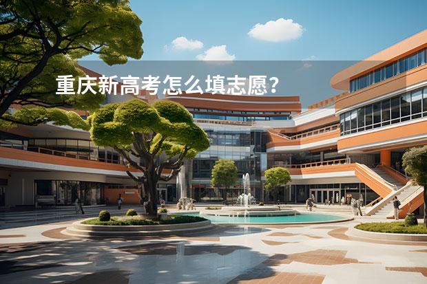 重慶新高考怎么填志愿？